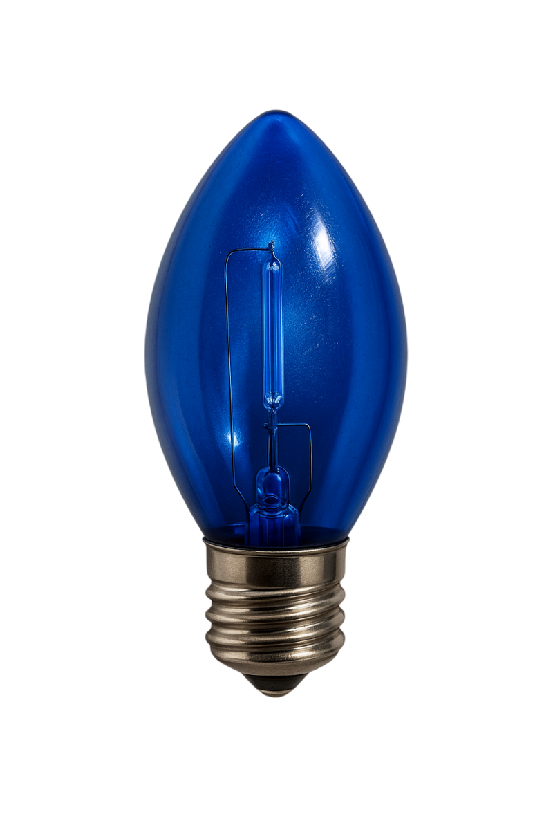 Certified Classic C9 LED Plastic Filament Bulbs, Shatterproof