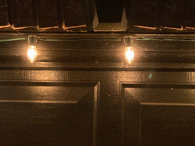 Certified Classic C9 LED Plastic Filament Bulbs, Shatterproof