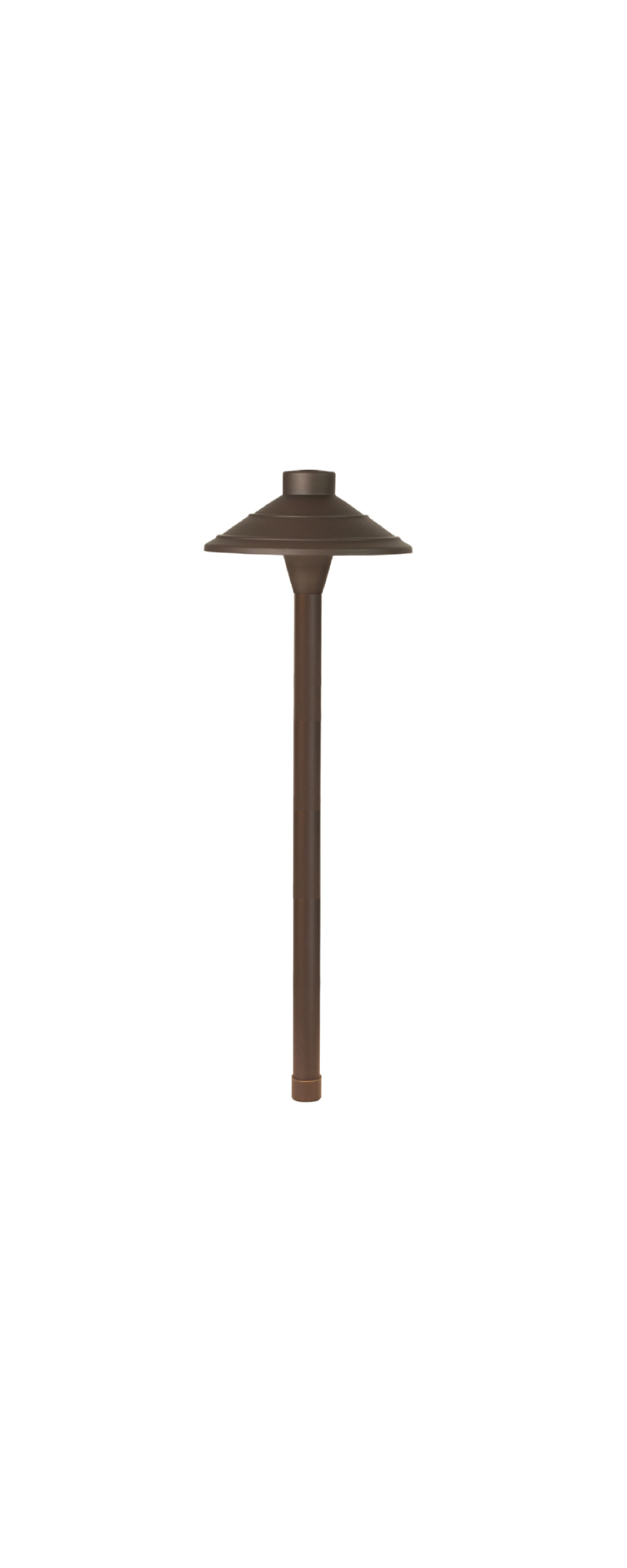 Brass Path & Area Light Fixture (Bronze)