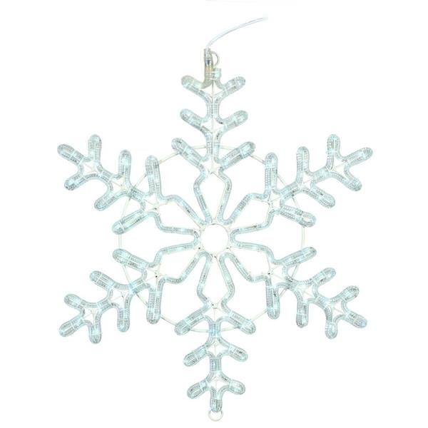 Certified Giant 60" LED Snowflake, Warm White