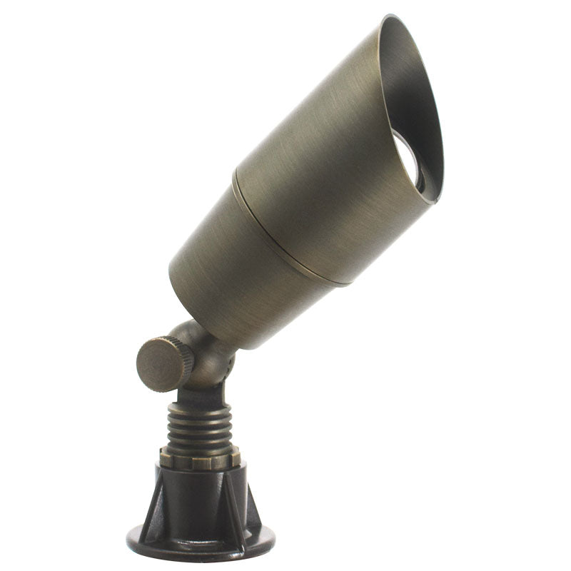 Brass Landscape Spotlight Fixture (Bronze)