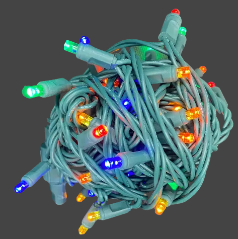 LED Mini Lights 4" Spacing 70 Lights (EACH)