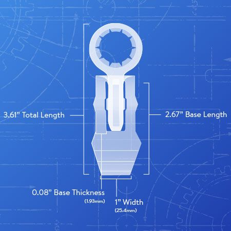 V2 Circle Clip - 100 Pack